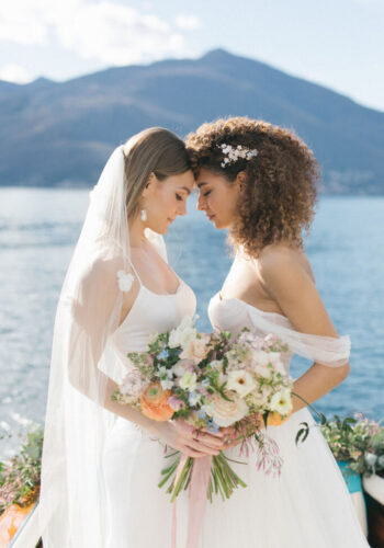 Matrimonio same-sex spose sul Lago Maggiore