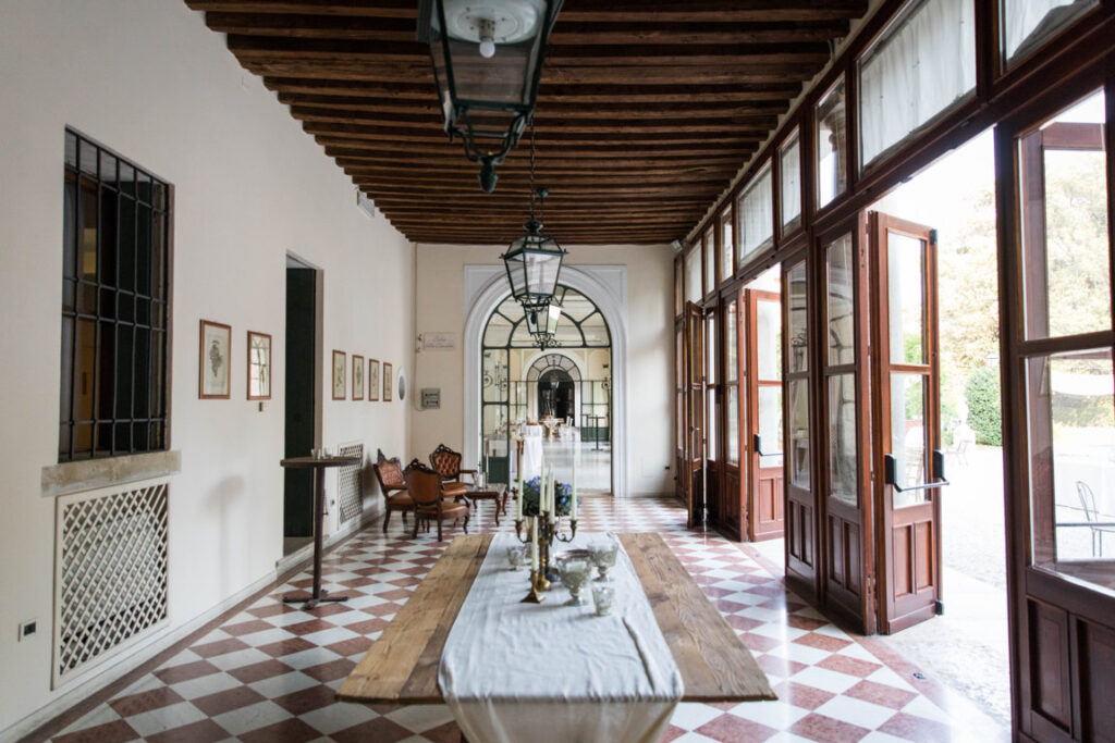 Villa Giusti del Giardino, interno della villa storica