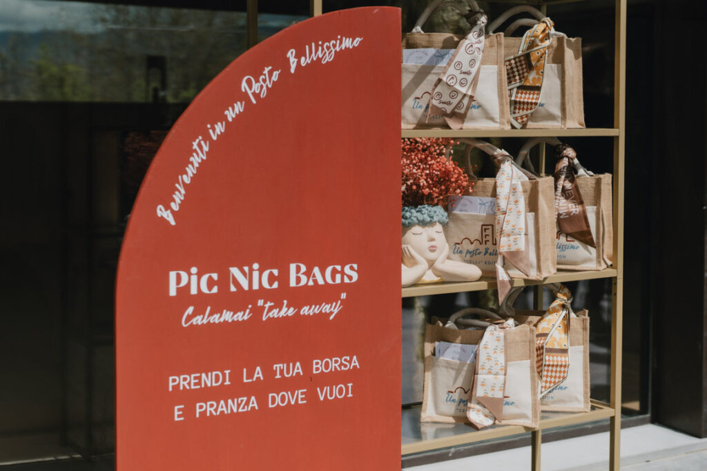 Pic nic bags Calamai Ricevimenti Catering Toscana