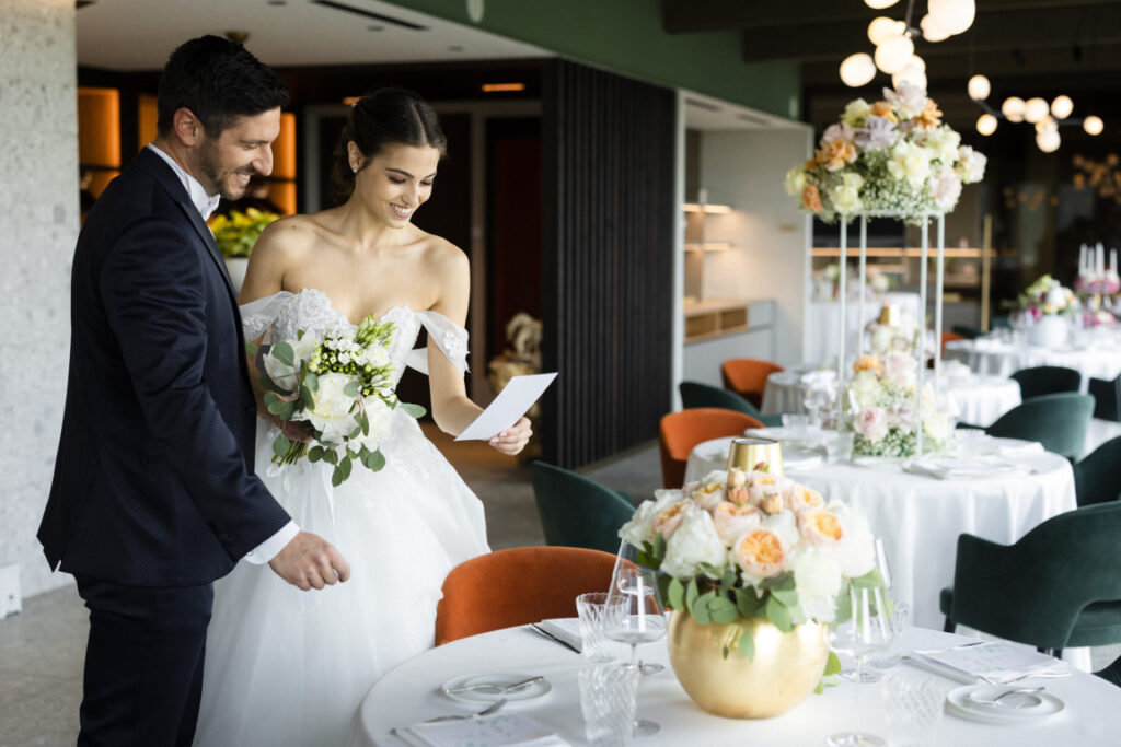 Collina Luxury Relais matrimonio al ristorante Beides